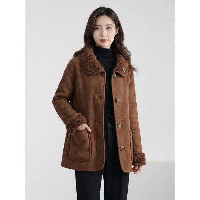 리블리크 슈렙 리버시블 무스탕코트RE4HC007