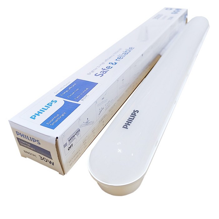 필립스 슬림 LED 일자형 등기구 30W 플리커 프리