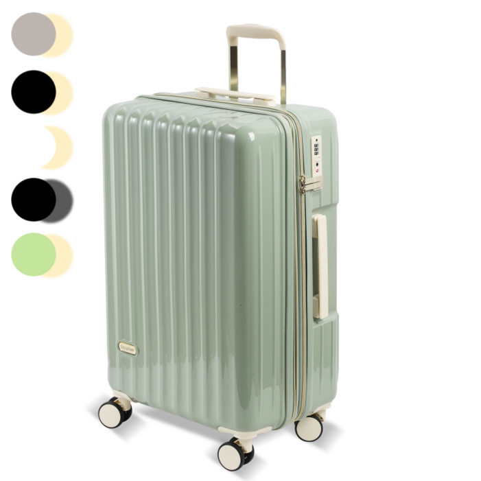 3년AS우위제 캐리어 확장형 파스텔 감성 기내용 하드 가벼운 폴리카보네이트 유럽여행용 연예인 작은 캐리어 20인치 24인치 28인치
