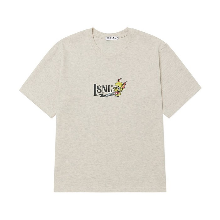 LSNL 24SS NC KILLED CUTICLE STAR 반팔 로고 티셔츠 LSNL 24SS NC KILLED CUTICLE STAR 반팔 로고 티셔츠