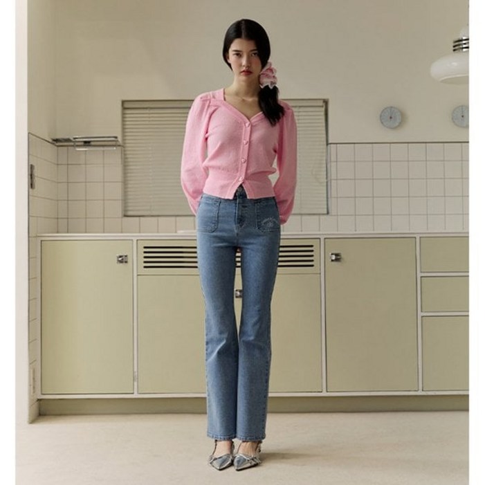 에고이스트 BLUE LABEL 앞포켓 슬림 부츠컷 데님팬츠 ER2ODPDH9441