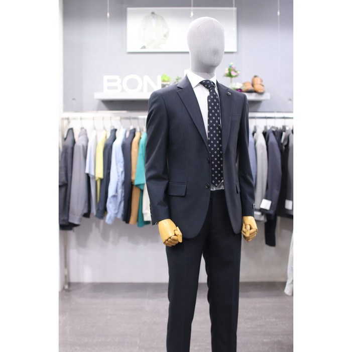 BON 정장 BN4SJ004GR 인디고그린 크리스피노 조직 수트