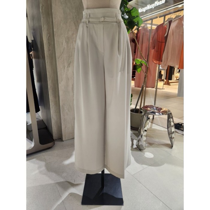 ZOOC 벨티드 턱팬츠 Z252MSA034