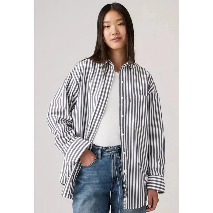 리바이스 놀라 오버 사이즈 버튼업 셔츠 A9179-0021 NC야탑