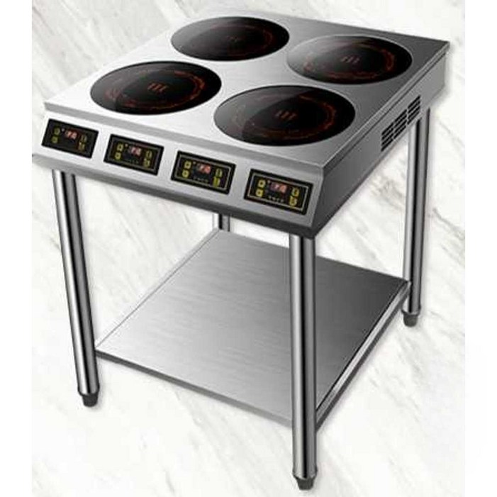고출력 업소용 인덕션 4구 스탠딩 대형 워머 중식당