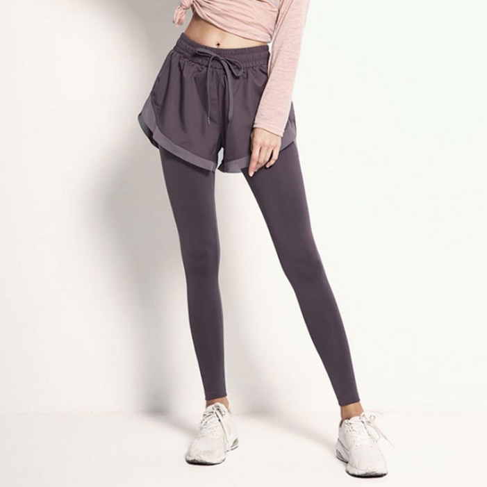 여자 레깅스 반바지 일체형 필라테스 운동복