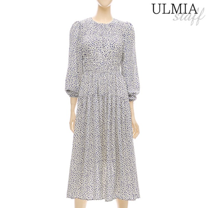 율미아스탭 잔꽃스모킹원피스_SI3S1OP3331
