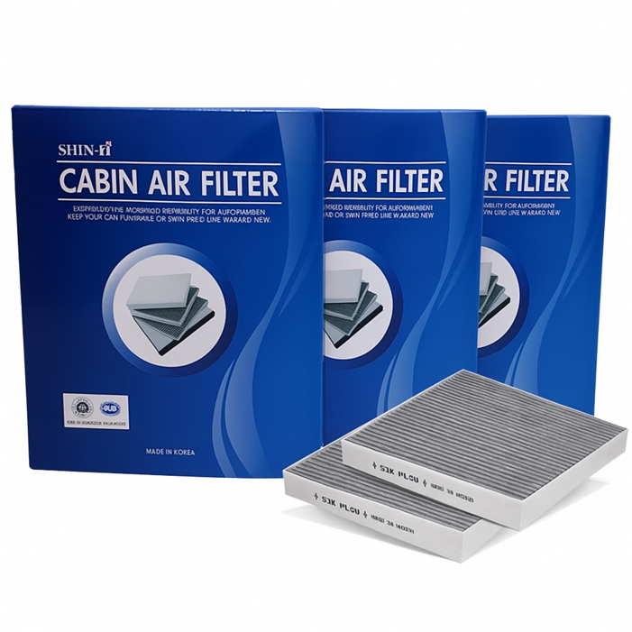 기아 111 신아 자동차 에어컨 활성탄필터