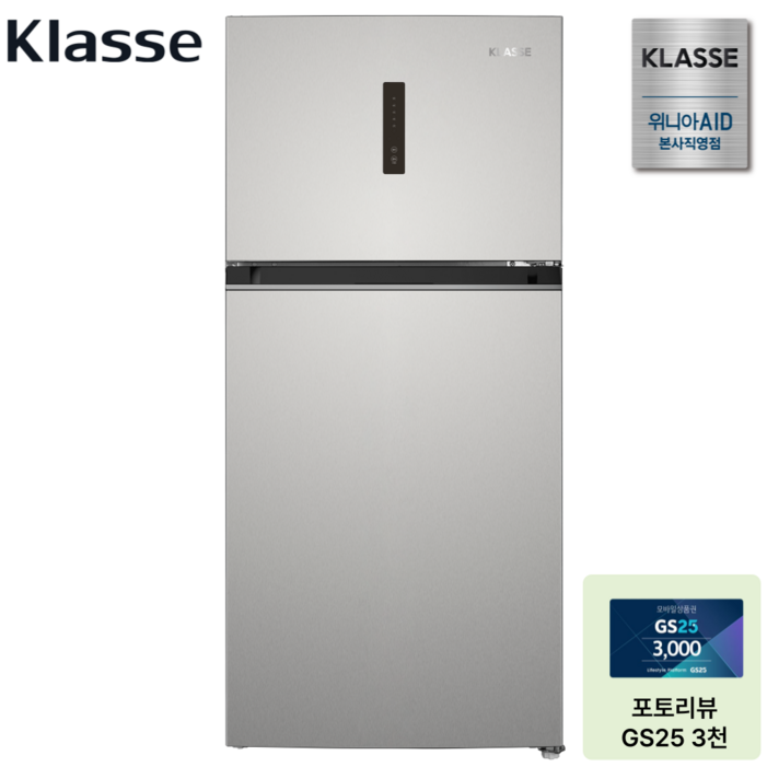 KLASSE 일반 냉장고 515L RBA951SS5MTAK 본사물류 전국무료배송, RBA951SS5MTAK
