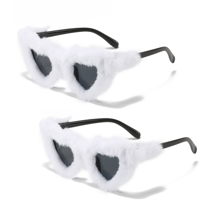 리빙듀오 파티 선글라스 안경 인생네컷 생일 인싸 외계인 픽셀 2개 한세트