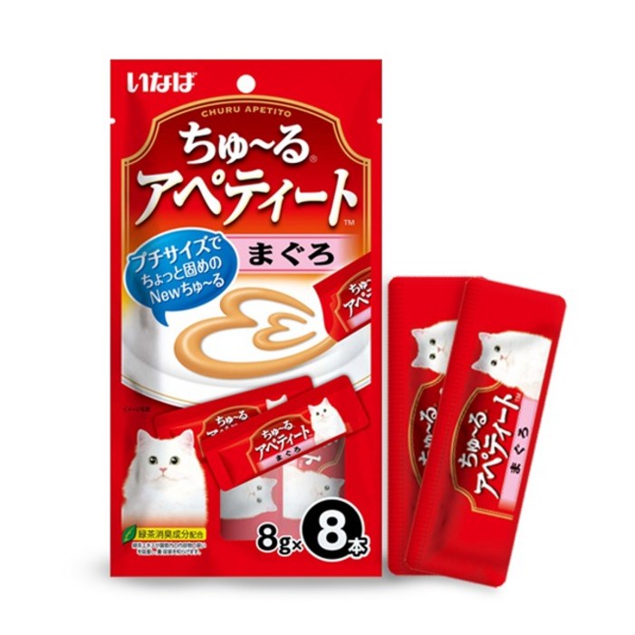 오늘까까 이나바 츄르 아페티토 짜먹는 고양이 간식 파우치