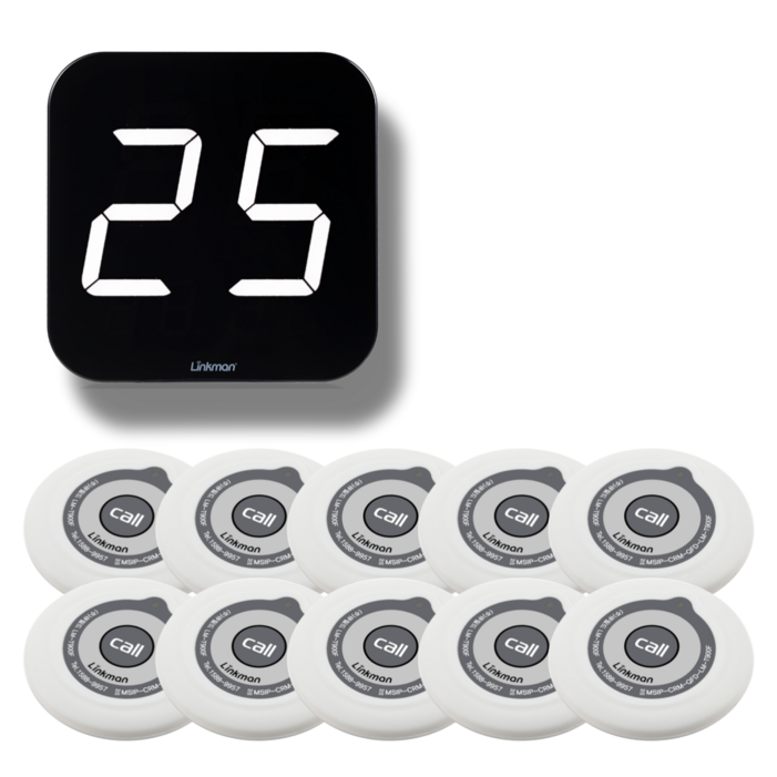 링크맨 콜벨 무선 호출벨 세트 병원 요양원 학교 비상벨