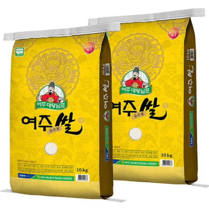 농협 여주 대왕님표 여주쌀, 추청, 20kg