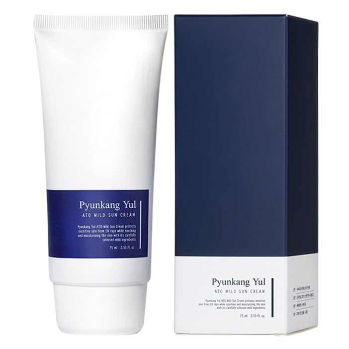 편강 율 아토 마일드 선크림 SPF50 PA, 75ml, 1개