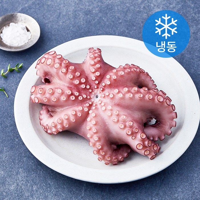 모리타니아산 데친 문어 냉동, 1개, 400g