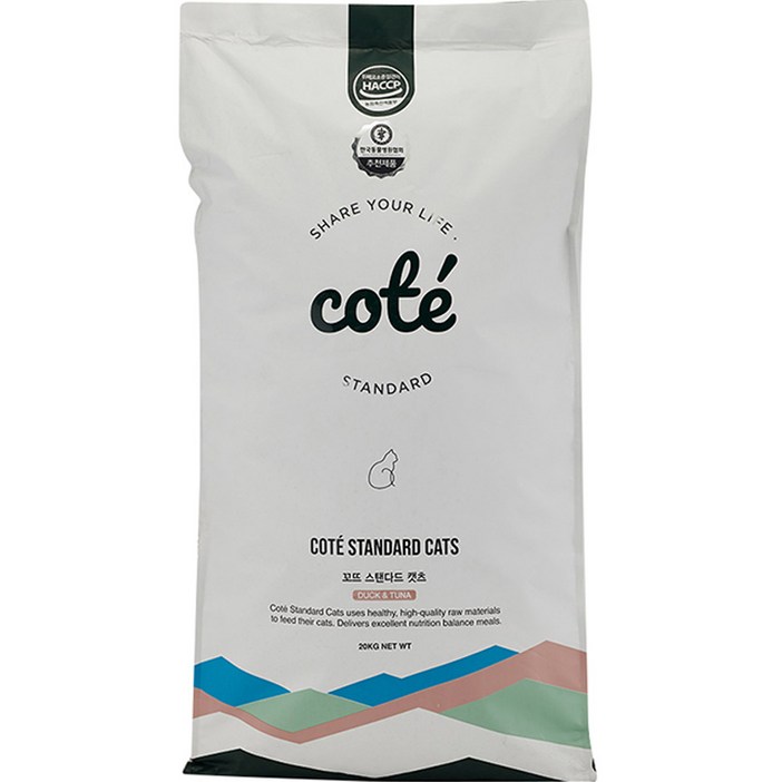꼬뜨 전연령 스탠다드 캣츠 건식사료