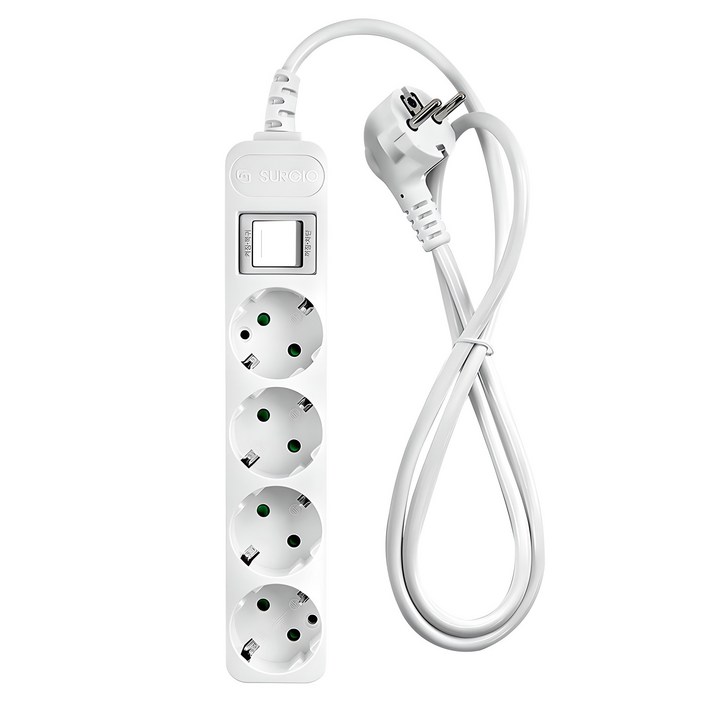 모노케어 접지 전선형 멀티탭 4구 DH2048NT DH1049ST