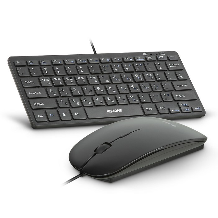 디디존 미니 유선 키보드 + 마우스 세트