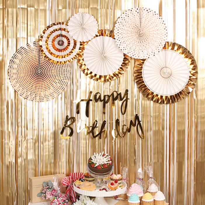 생일 심플 파티 장식세트