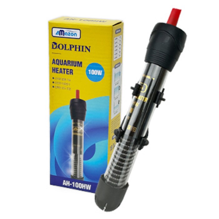 아마존 수족관 아쿠아리움 어항용 돌핀 히터 100W AH100HW