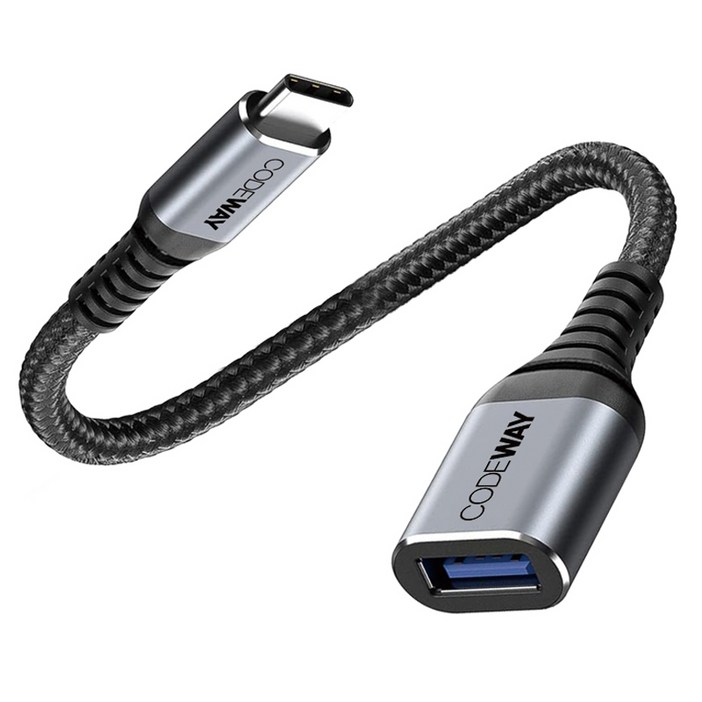 코드웨이 USB C타입-A타입 3.0 OTG 젠더