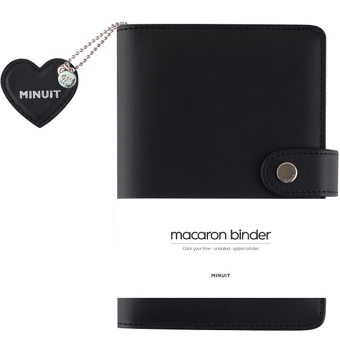 미뉴잇 마카롱 바인더 다이어리 6공 A6