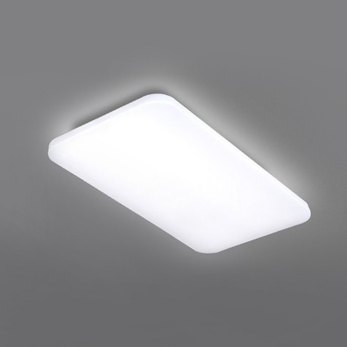 삼성칩 LED 에어 거실 2등 60W, 화이트 주광색