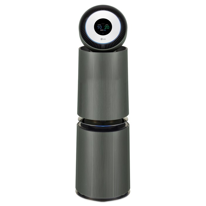 LG전자 퓨리케어 오브제컬렉션 AI 360도 알파UP G 필터 공기청정기 AS335NGAC 109㎡ 방문설치
