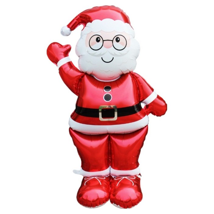 파티쇼 스탠드 은박 풍선 초대형 산타