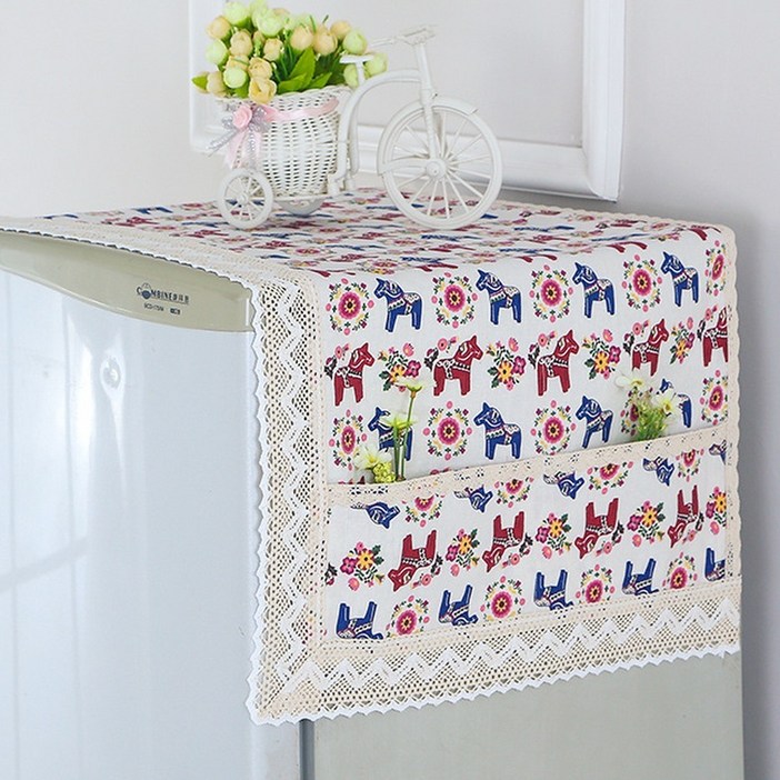 엑스터 냉장고 세탁기 수납 먼지커버 다용도 가전덮개