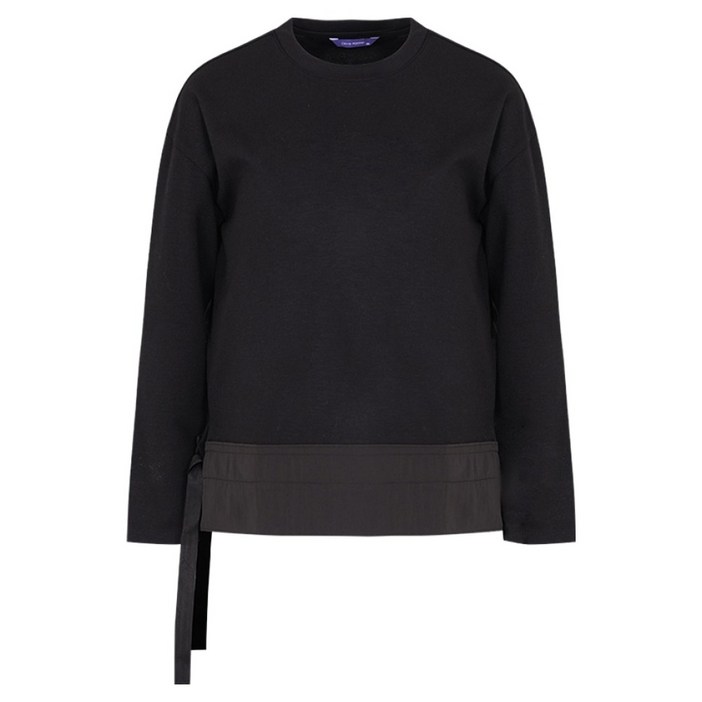 올리비아하슬러 여성용 스트링 포인트 와이드 핏 티셔츠 OHDSTS102