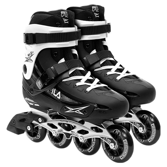 휠라 HOUDINI EVO SLALOM 인라인스케이트, 블랙화이트, 1개