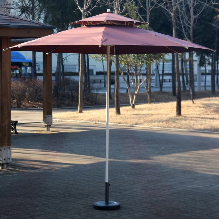 조아캠프 2층꺾임파라솔 특대형