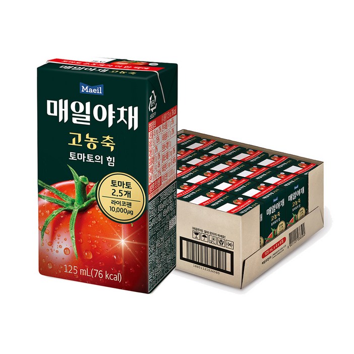 매일유업 매일야채 고농축 토마토의 힘