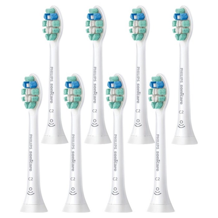 필립스코리아 C2 옵티멀 케어 칫솔모 화이트