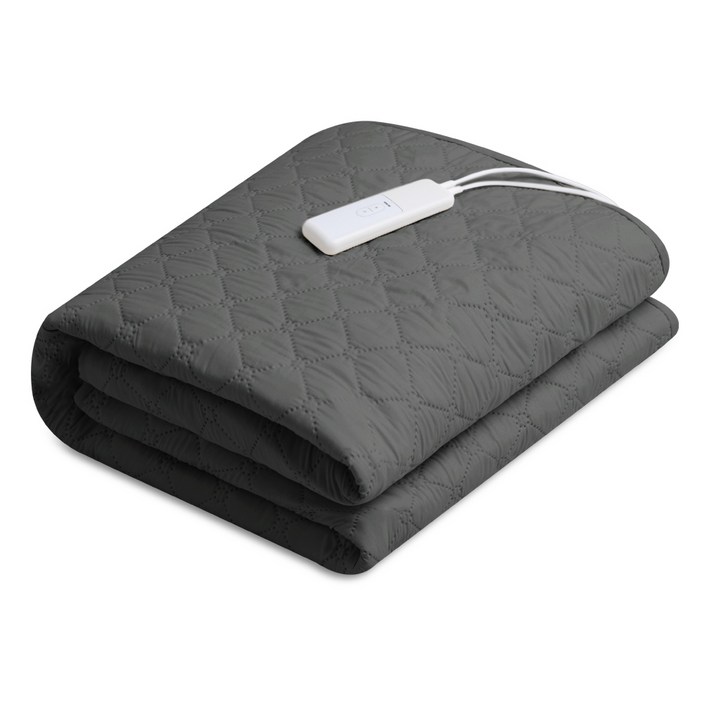 듀플렉스 탄소열선 무자계 워셔블 전기요, 차콜, Q1350 x 1800 mm