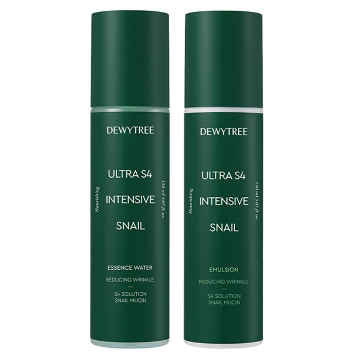 듀이트리 울트라 S4 인텐시브 스네일 에센스워터 150ml 에멀전 150ml, 1세트