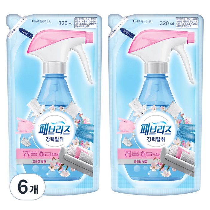 페브리즈 섬유탈취제 은은한 꽃향 리필