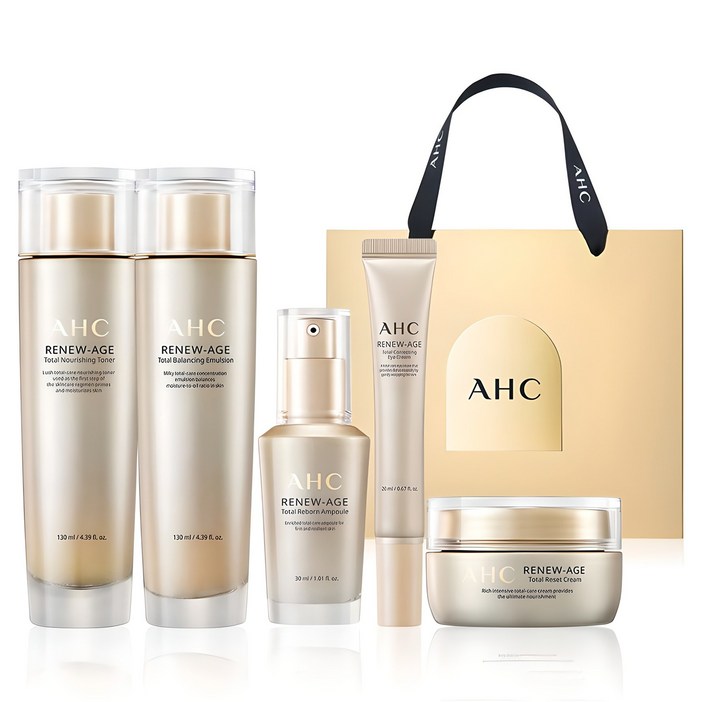 AHC 리뉴에이지 토탈 4종  아이크림 20ml 기프트 세트