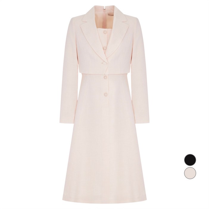 케네스레이디 여성용 클라렌 버튼다운 원피스