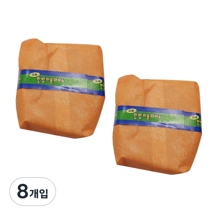 정준산업 한방 미용 때비누, 8개