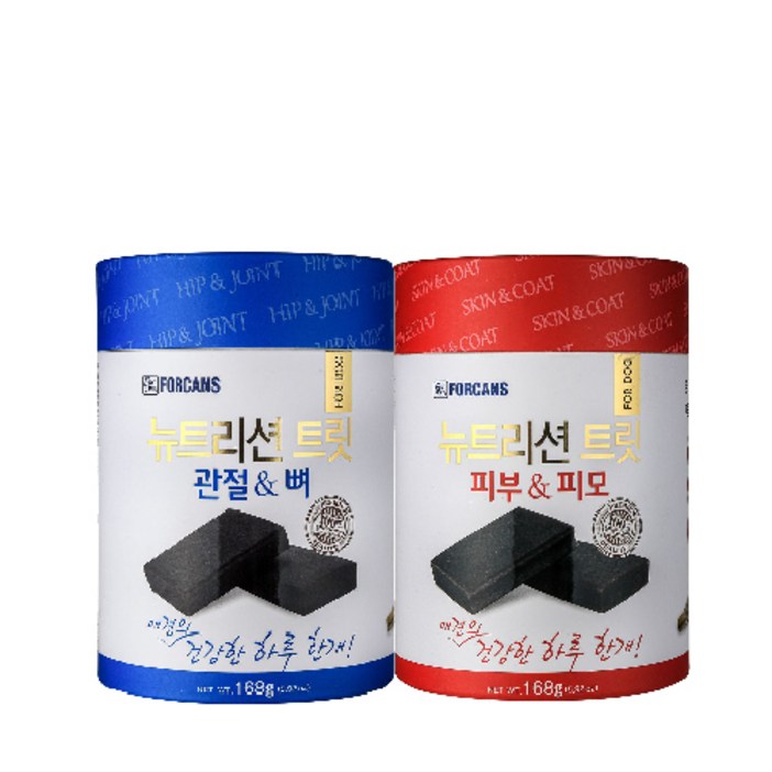 포켄스 강아지 트릿 영양제 2종 세트