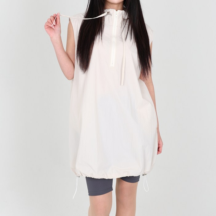 닷이프 애니 후드 스트링 원피스 T24SS1-A0226