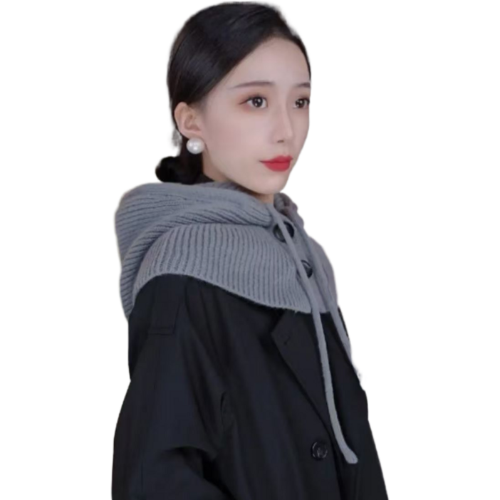 토미샵 겨울 방한 후드 바라클라바 머플러