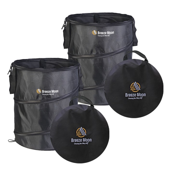 브리즈문 팝업 휴지통 수납 정리함