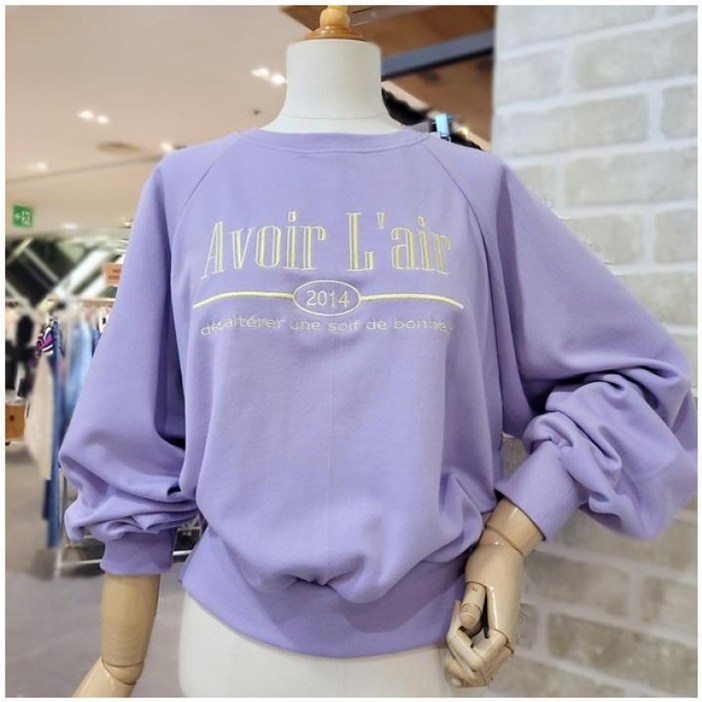 레코브   LC4D3LT011X 자수나그랑맨투맨