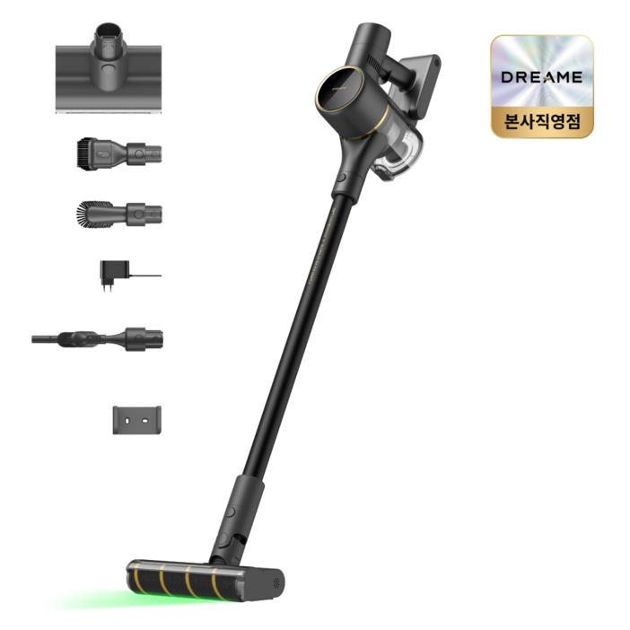 드리미 V12 Plus 무선청소기 진공청소기 150AW 3자기 흡입 모드 국내 AS, V12 PLUS, BLACK