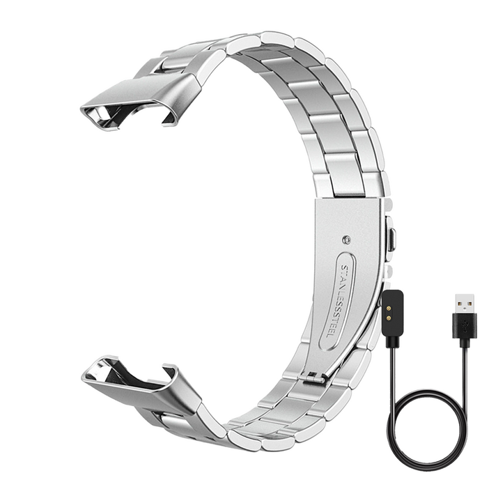 아야 샤오미 미밴드7 pro 프로 클래식 데일리 메탈 스트랩 시계줄  충전 케이블, 1개
