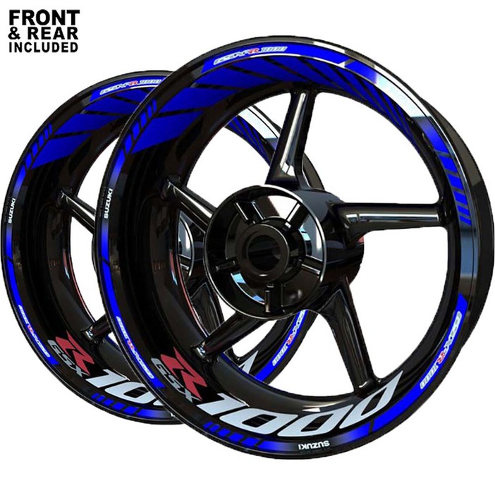 스즈키gsxr125 비닐 스즈키 GSXR1000 휠 스티커 데칼 GSXR 1000 로고 세트