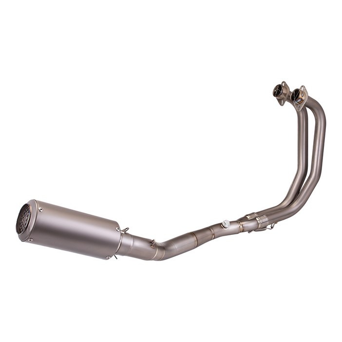 야마하 YZF R3 R25 MT03 20152024용 티타늄 합금 배기 풀 시스템 카본 머플러 업그레이드 키트 포함 프론, 03 B, 1개